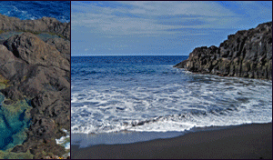 Sea and mountains - aprender espa�ol en la isla de La Palma